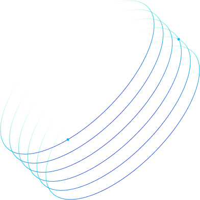 Six three-dimensional circle designs