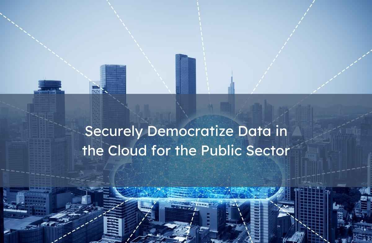 Securely Democratize Data in the Cloud for the Public Sector