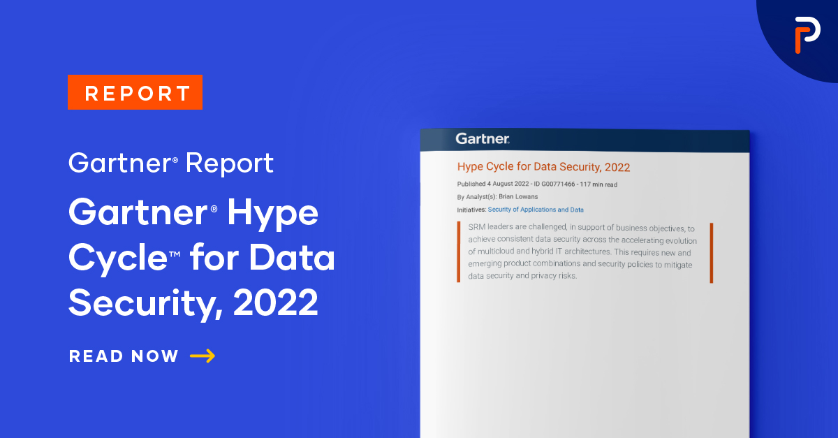 Gartner Hype Cycle for Data Security, 2022