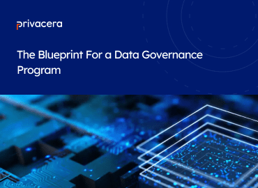 Thumbnail for whitepaper entitled "Blueprint for a data governance program"