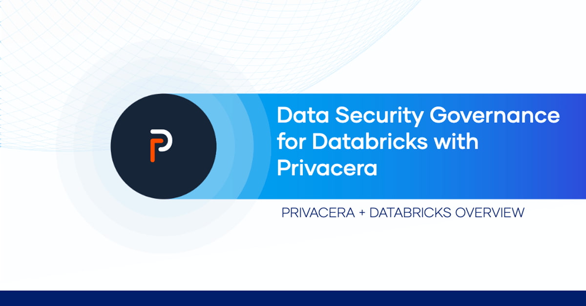data security governance for databricks