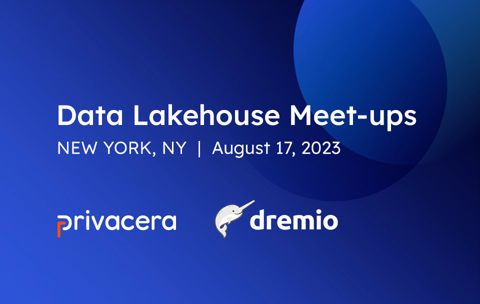 Data Lake House Meet-up, New York