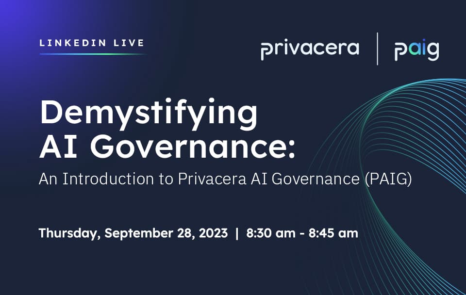 Demystifying AI Governance: An Introduction to Privacera AI Governance Demystifying AI Governance: An Introduction to Privacera AI Governance