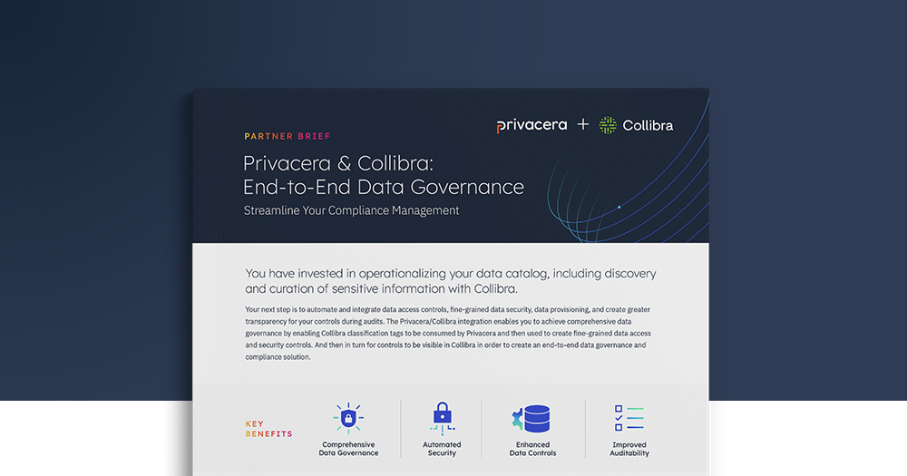Privacera and Collibra: End-to-End Data Governance